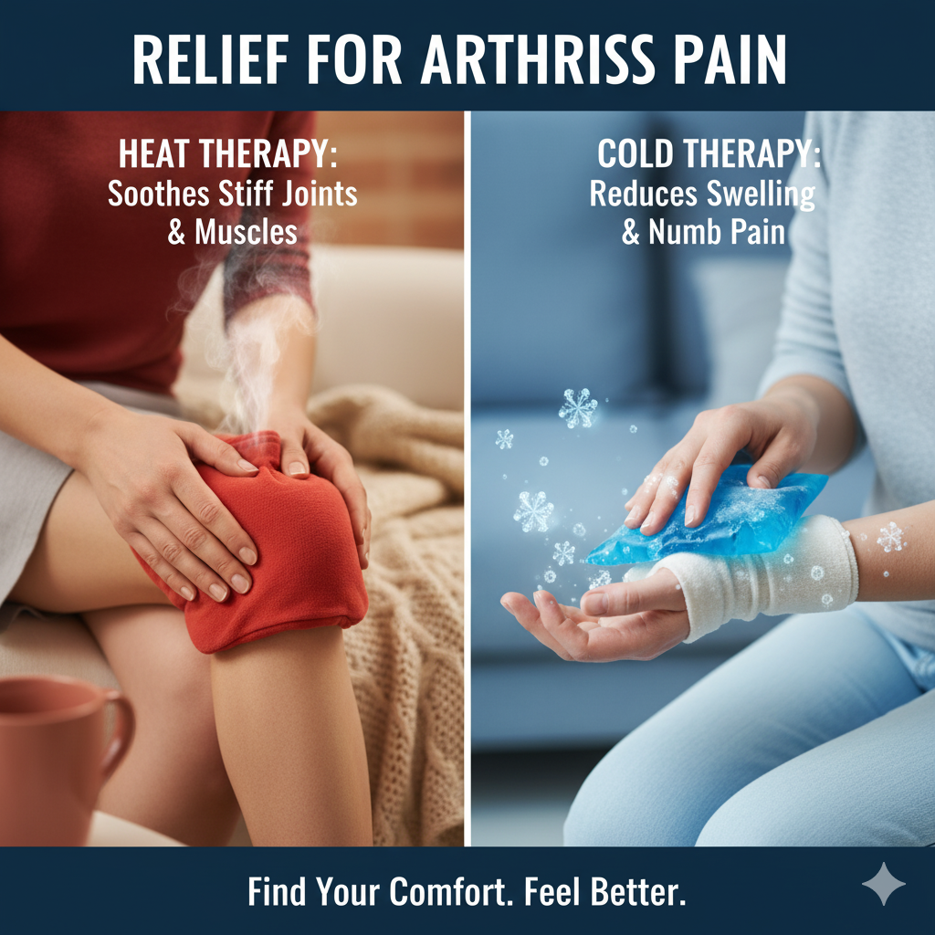 Benefits of Heat and Cold Therapy for Arthritis Pain