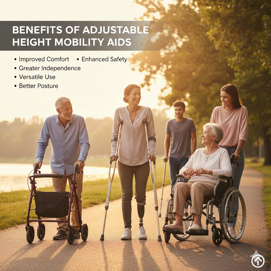 Benefits of Adjustable Height Mobility Aids