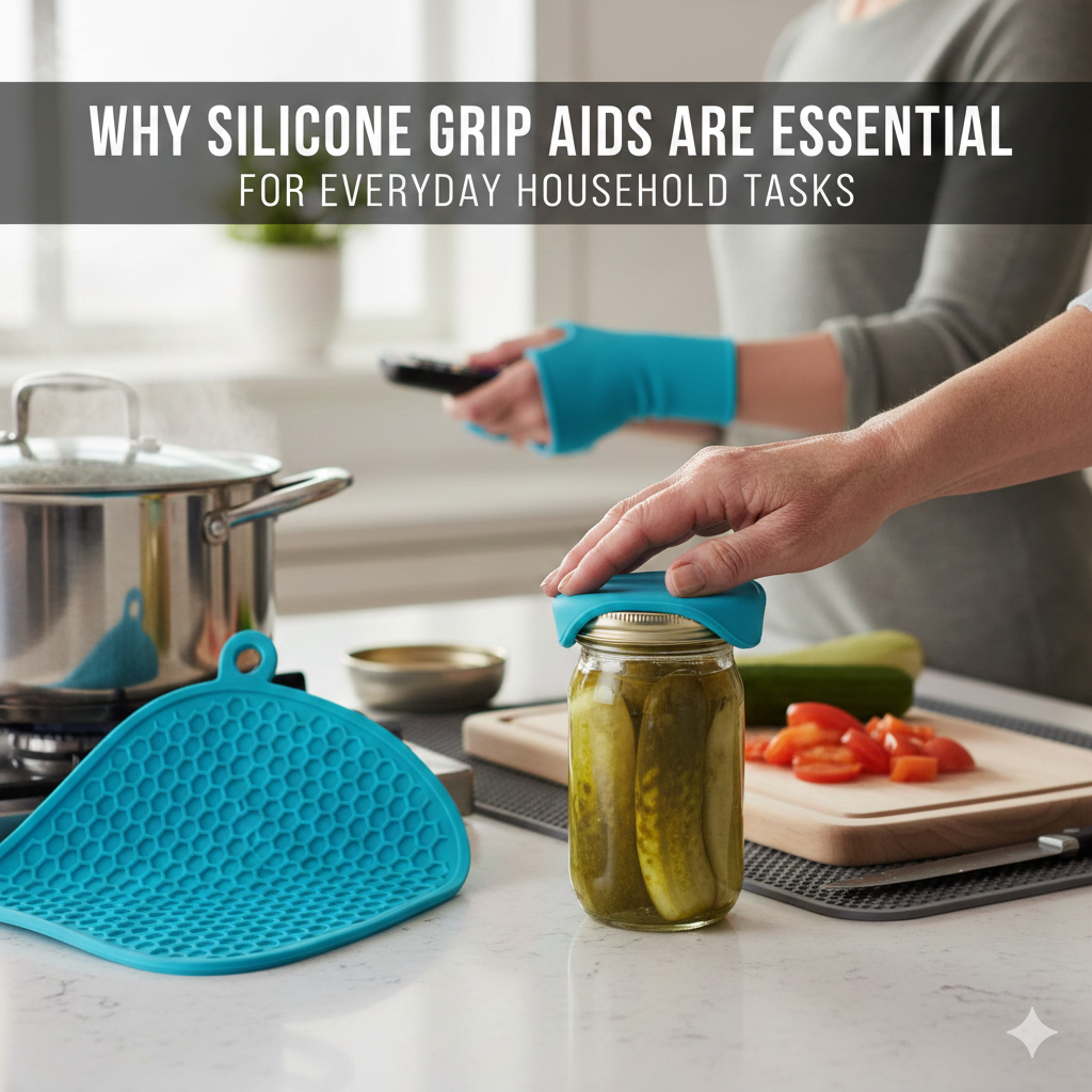 Why Silicone Grip Aids Are Essential for Everyday Household Tasks