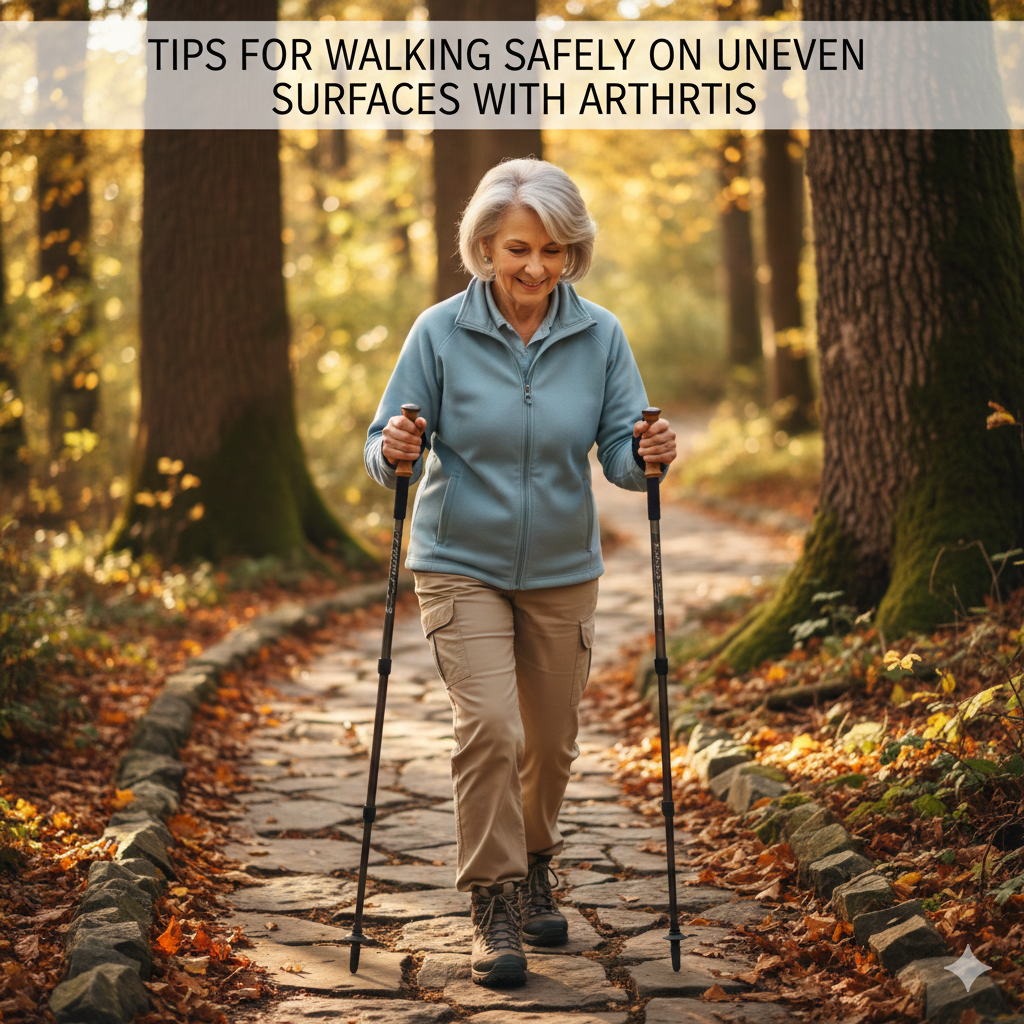 Tips for Walking Safely on Uneven Surfaces with Arthritis