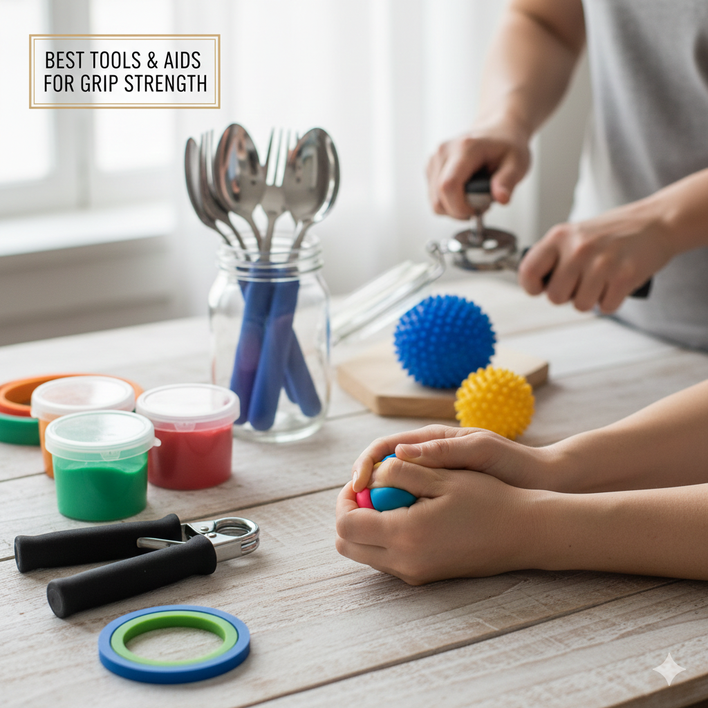 Best Tools and Aids to Improve Grip Strength for Arthritis Sufferers