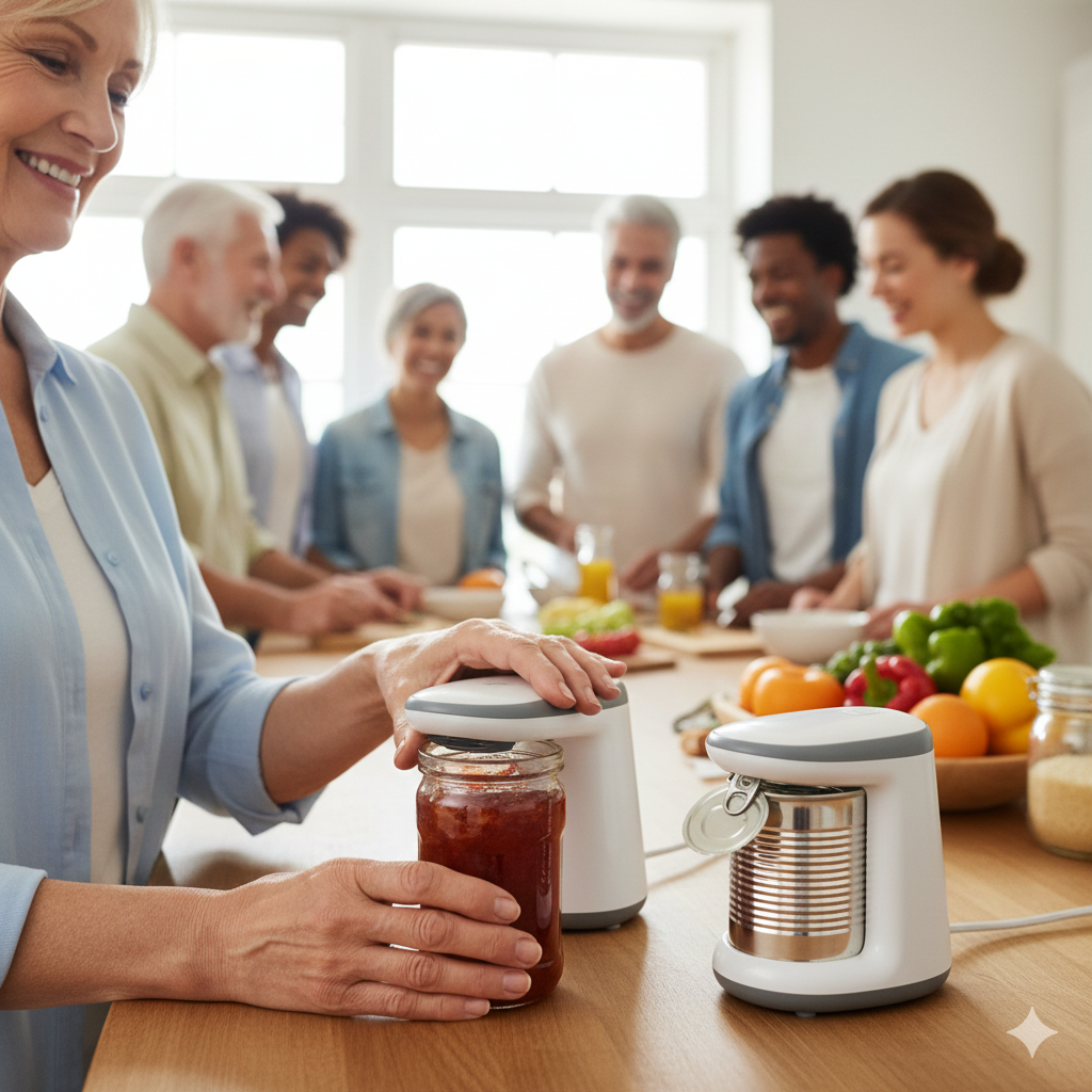 Benefits of Using Electric Can Openers and Jar Openers for Arthritis
