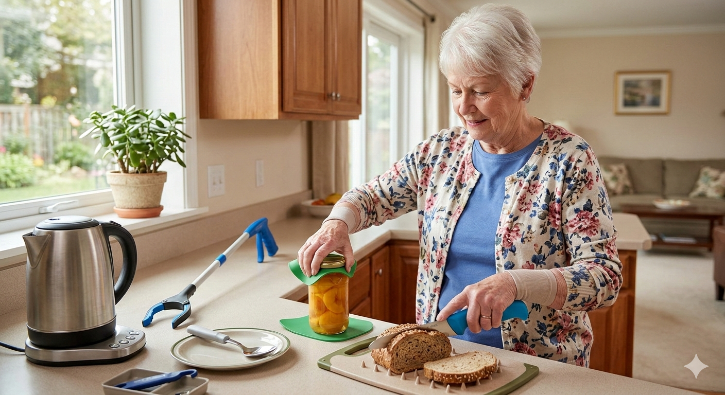 Arthritis Daily Living Aids for Independent Seniors