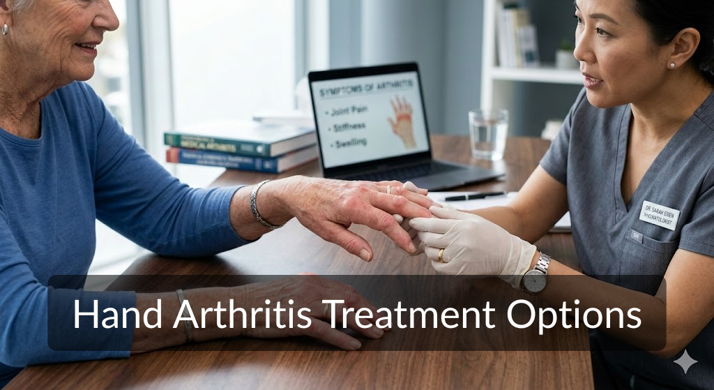 Hand Arthritis Treatment Options