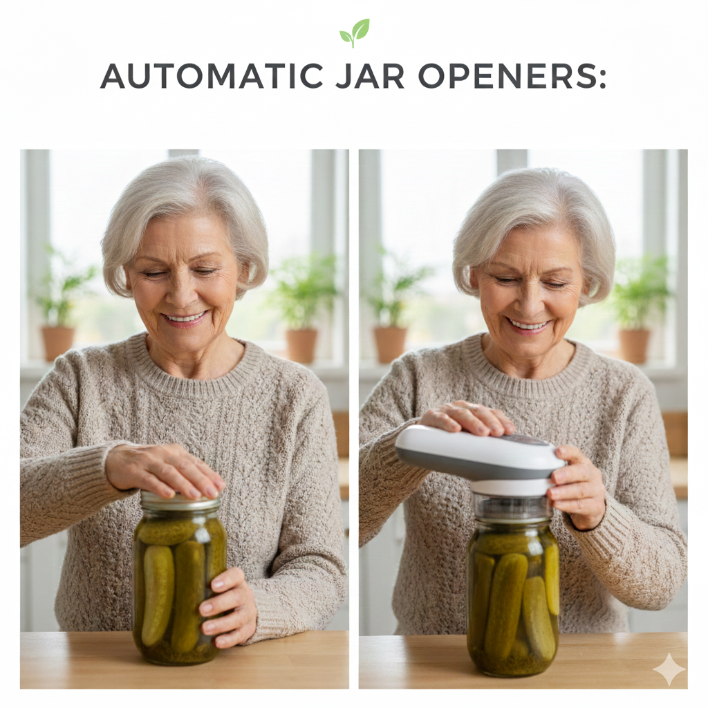 How Automatic Jar Openers Help Seniors To Maintain Independence
