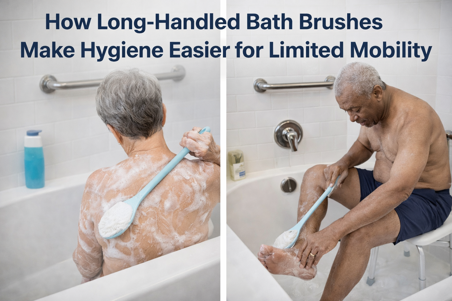 Long-Handled Bath Brushes 