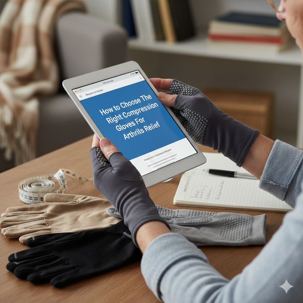 How To Choose The Right Compression Gloves For Arthritis Relief