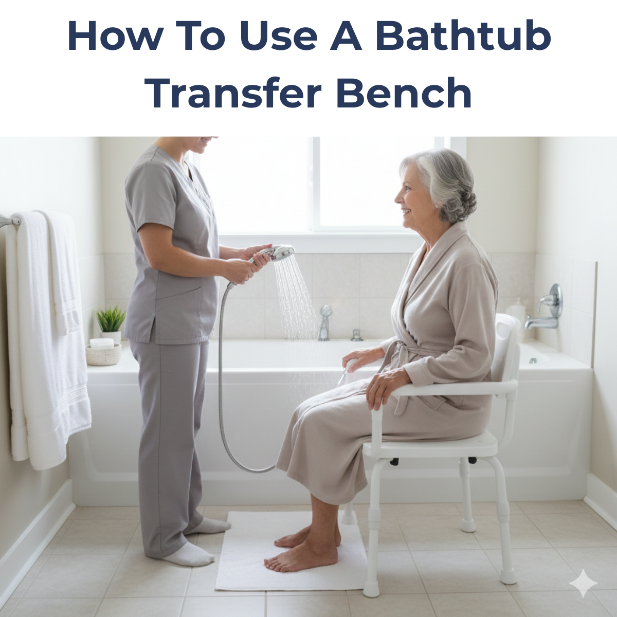 How To Use A Bathtub Transfer Bench