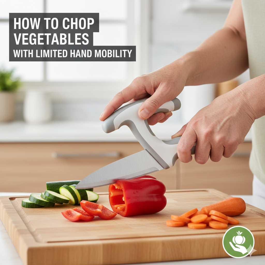 How to Chop Vegetables With Limited Hand Mobility