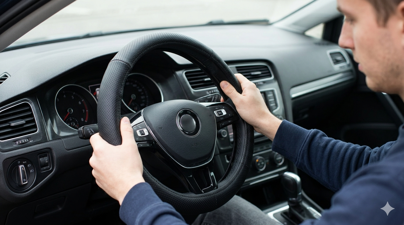 How to Install a Steering Wheel Cover