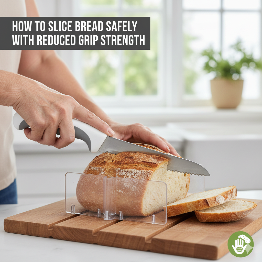 How to Slice Bread Safely With Reduced Grip Strength