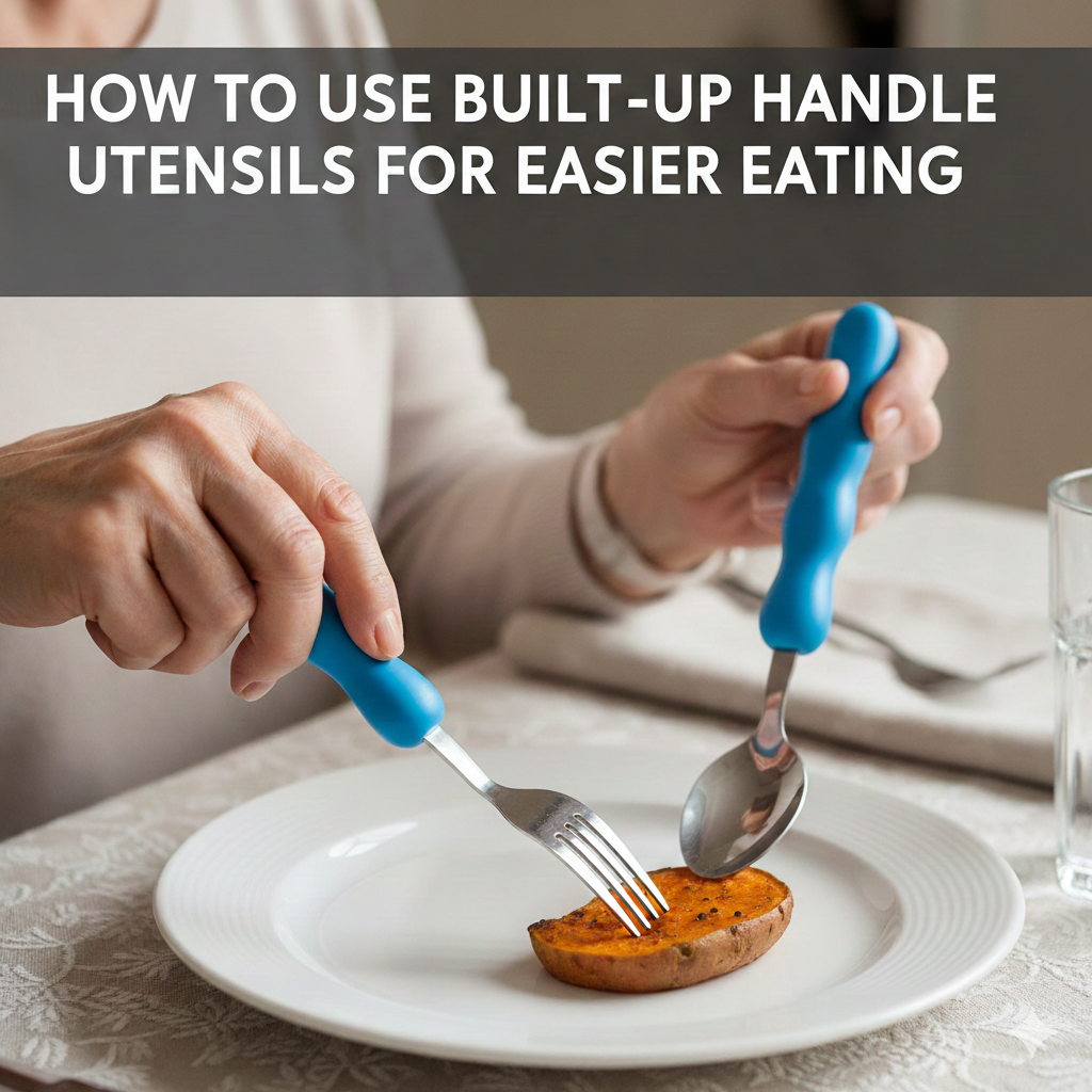 How to Use Built-Up Handle Utensils for Easier Eating