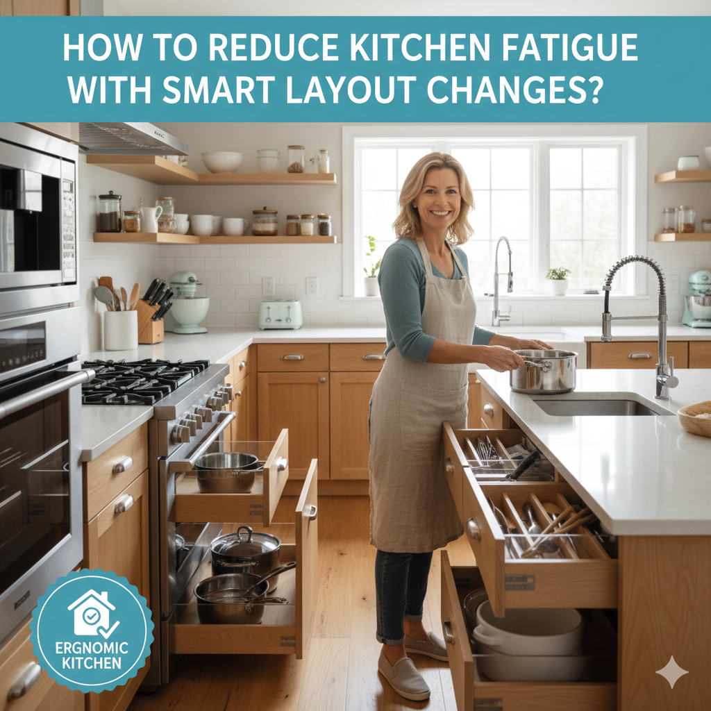 How to reduce kitchen fatigue with smart layout changes