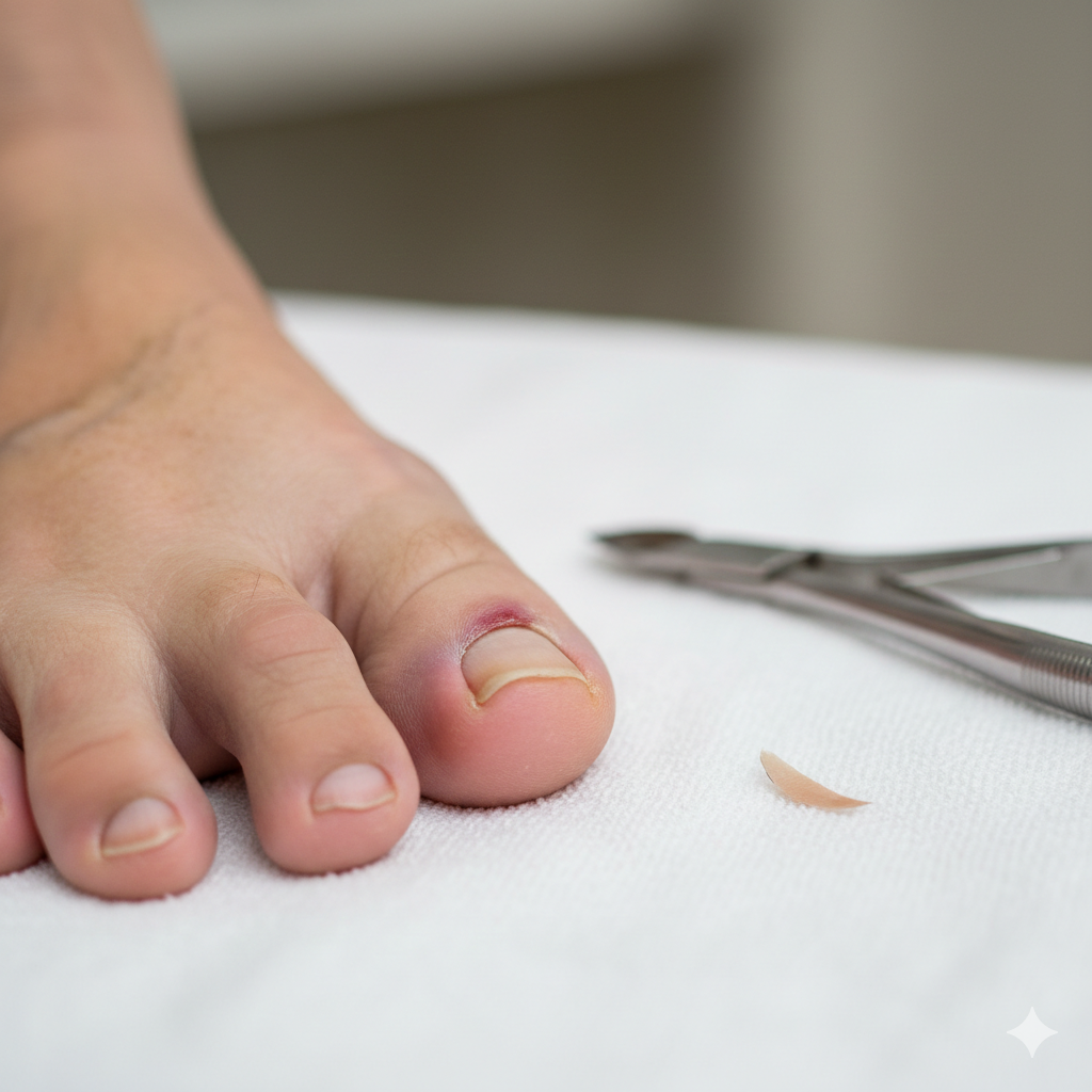 Risks of Improper Nail Cutting in Elderly