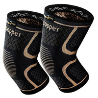 Copper Knee Brace Compression Sleeves for Support and Relief