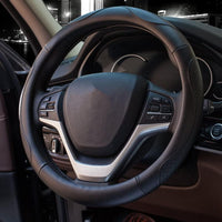Leather Thick Steering Wheel Cover 15.75 Inch 