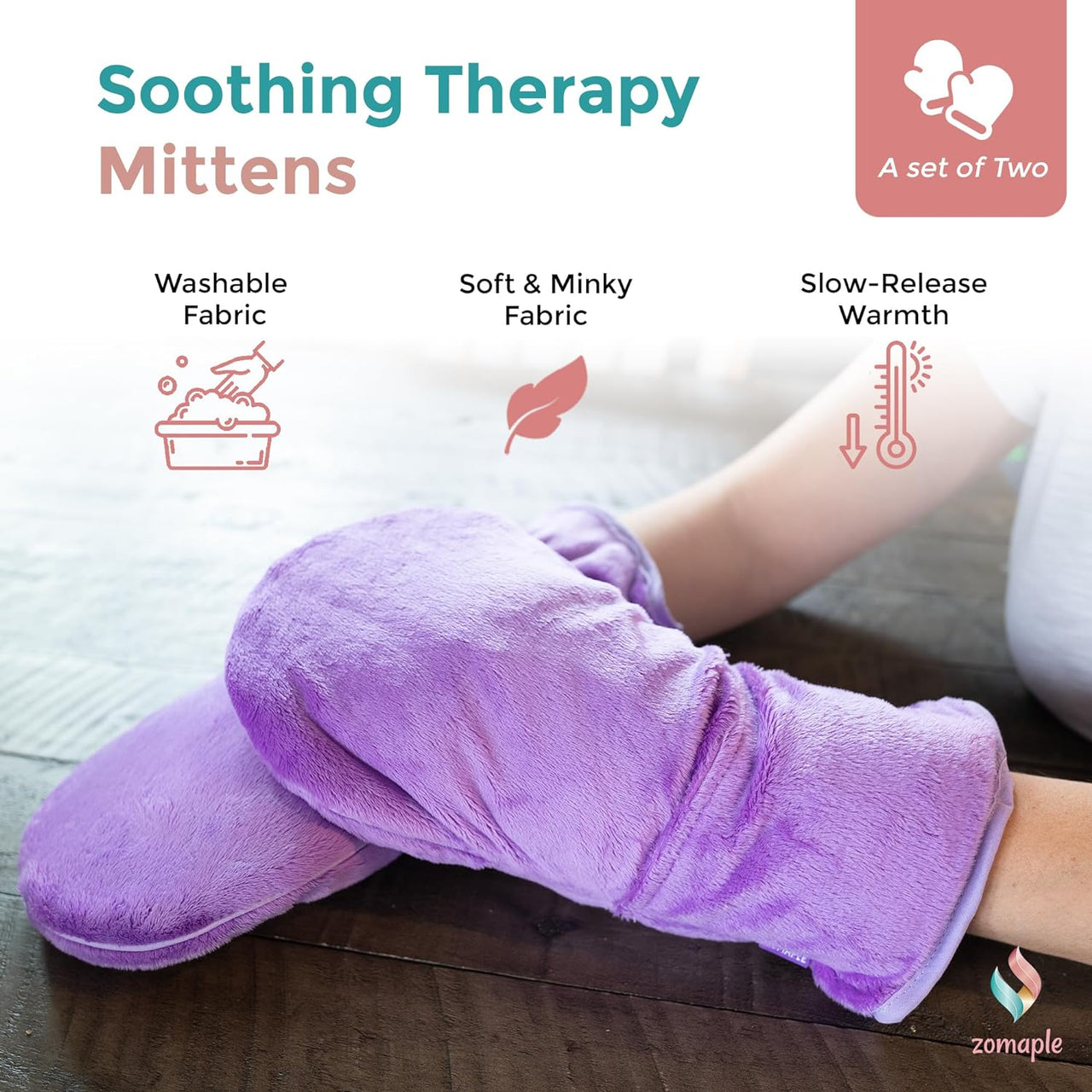 Microwavable Mittens and Heated Gloves for Arthritis Hands 