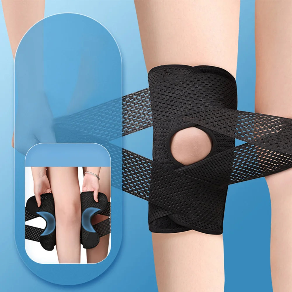 Pressurized Elastic Knee Pads for Arthritis Joints (1 Pack)