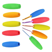 5 Pcs Crochet Hook Grips Ergonomic Crochet Hook Handle Attachment for Arthritis (5 Pack)