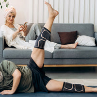 Copper Knee Brace Compression Sleeves for Support and Relief