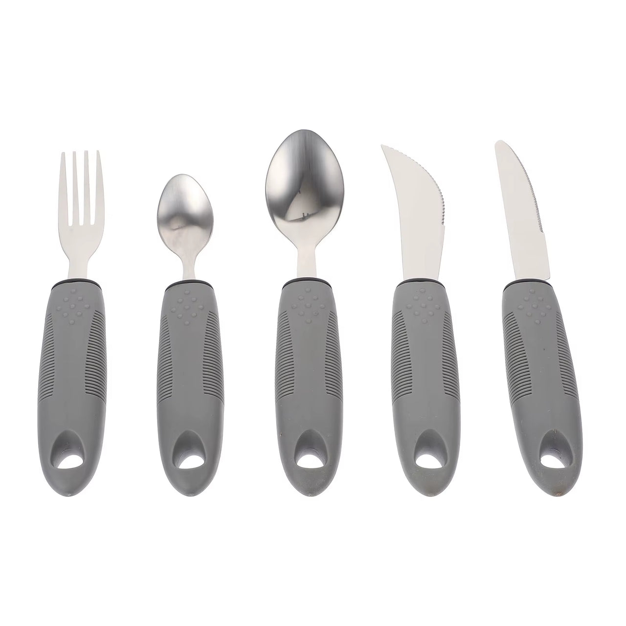 Thick Grip Adaptive Cutlery for Arthritis Hands