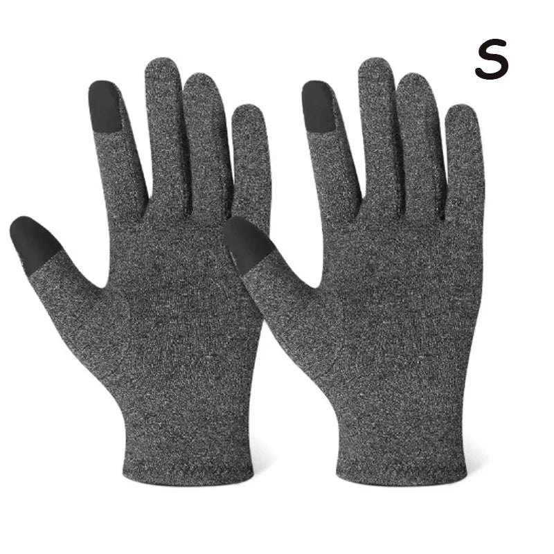 Touch Screen Compression Gloves for Ache and Joint Relief 