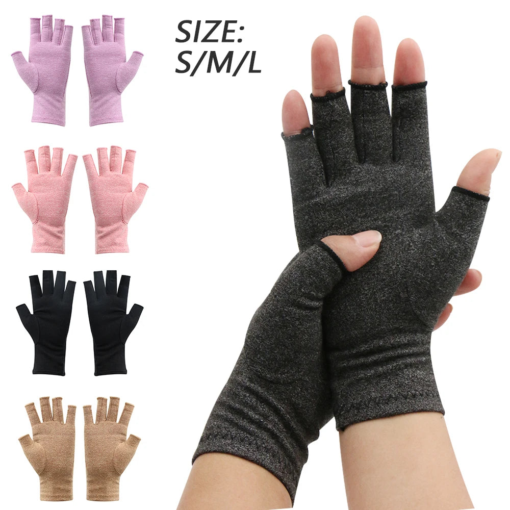 Touch Screen Compression Gloves for Ache and Joint Relief 