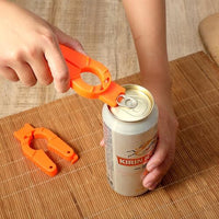 Plastic Bottle Cap Opener 3-In-1 Tool (3 Pack)