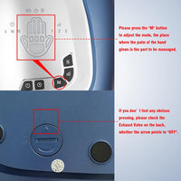 Hand Massager with Heat, Cordless Electric Hand Massager Tool 