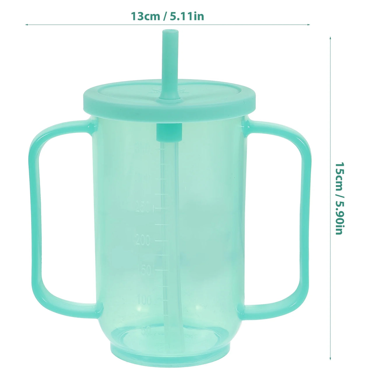 Double Handed Cup with Sippy Lid