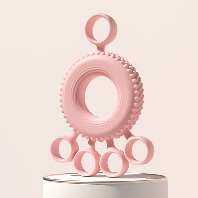 Silicone Finger Stretcher for Arthritis Relief - Hand Resistance Bands & Grip Strength Trainer