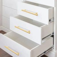 Arthritis-Friendly Stainless Steel Cabinet T-Bar Handles – Modern Kitchen & Furniture Pulls (6 Pack)