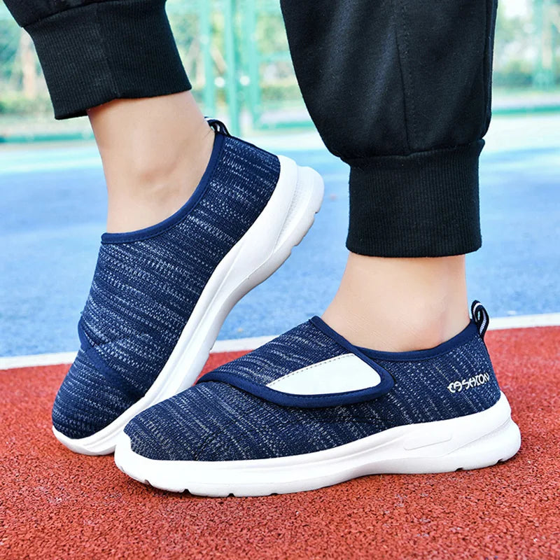 Diabetic Shoes for Men Wide Width &  Slip-On Orthopedic Shoes for Swollen Feet
