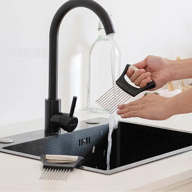 Arthritis Aid Vegetable Slicer with Stainless Steel Holder