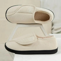 Comfy Suede Slippers for Diabetic Swollen Feet - Indoor/Outdoor