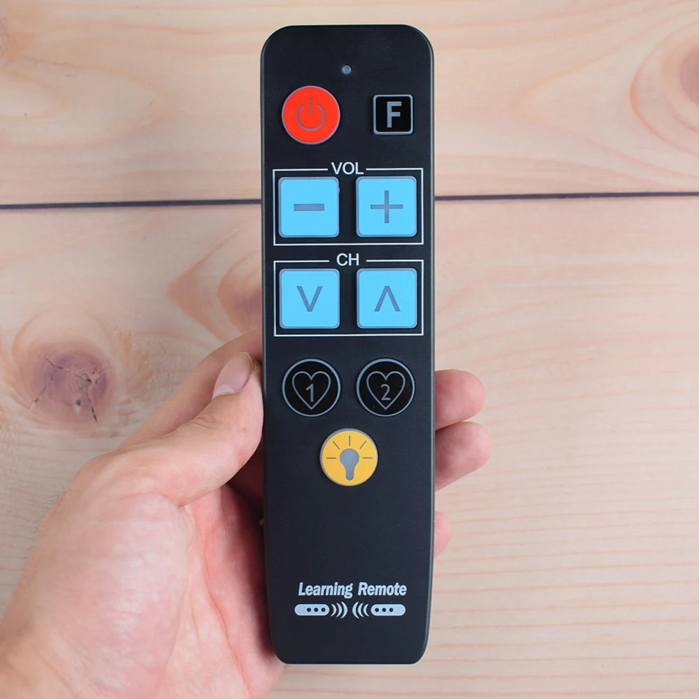 Big Button Backlit Remote Control for Arthritis Relief - Easy-to-Use Universal Remote