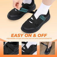 Extra Wide Diabetic With Adjustable Strap For Swollen Feet