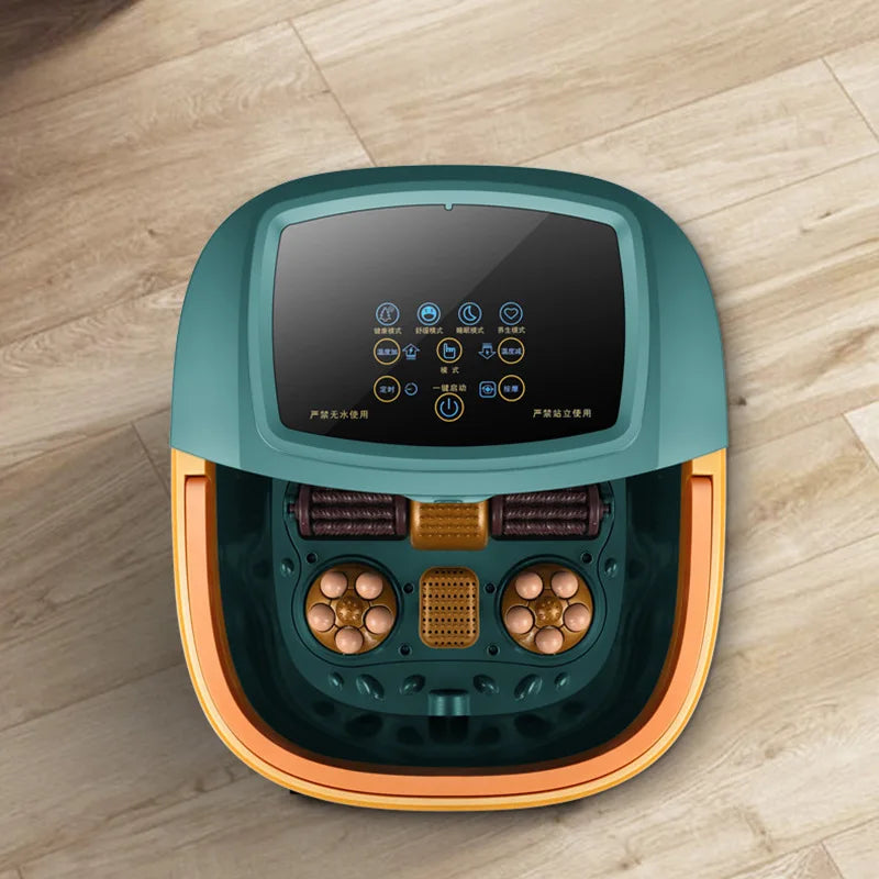 Deep Heating Foot Bath Tub With Massager