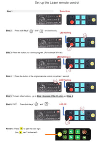 Big Button Backlit Remote Control for Arthritis Relief - Easy-to-Use Universal Remote