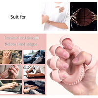 Silicone Finger Stretcher for Arthritis Relief - Hand Resistance Bands & Grip Strength Trainer