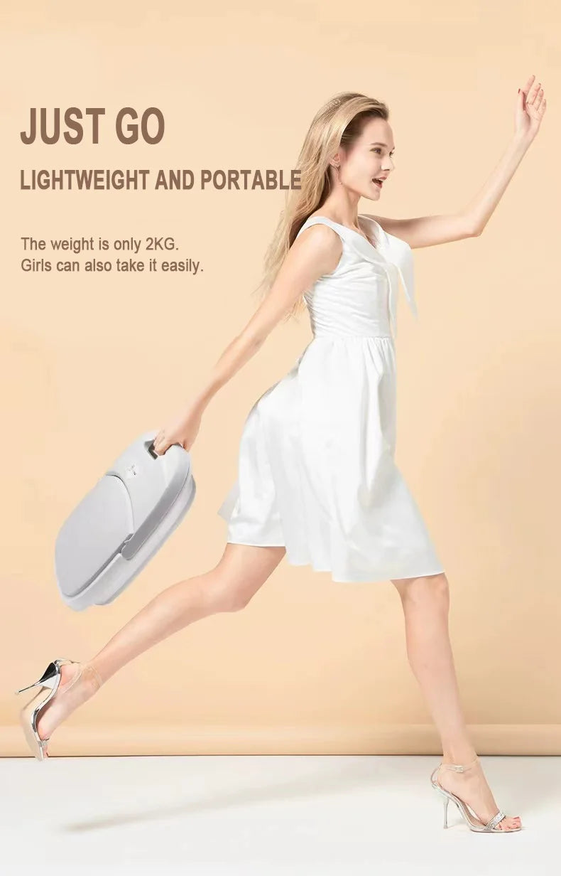 Electric Heated Foot Bath for Arthritis Relief - Portable Foldable Foot Massager