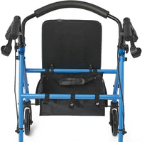 Folding Steel Walker with Seat