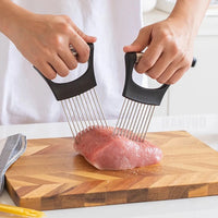 Arthritis Aid Vegetable Slicer with Stainless Steel Holder
