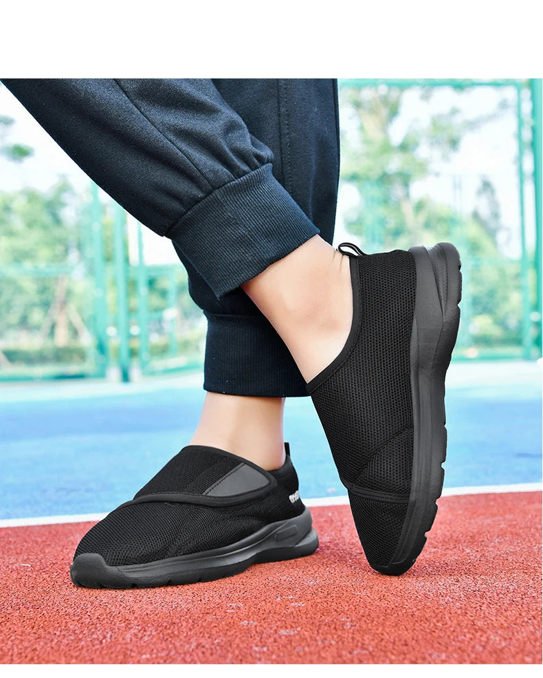 Diabetic Shoes for Men Wide Width &  Slip-On Orthopedic Shoes for Swollen Feet