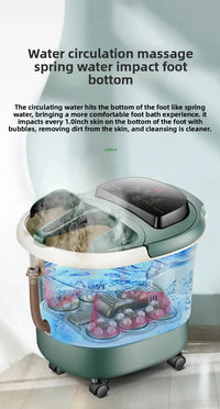Deep Heating Foot Bath Tub With Massager