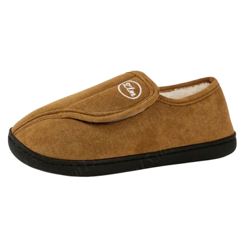 Comfy Suede Slippers for Diabetic Swollen Feet - Indoor/Outdoor