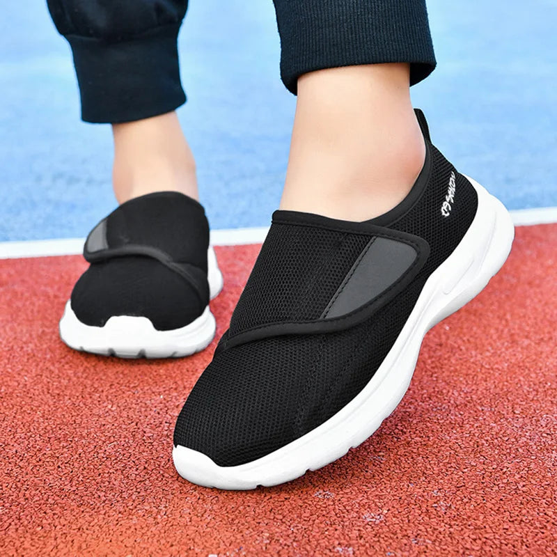 Diabetic Shoes for Men Wide Width &  Slip-On Orthopedic Shoes for Swollen Feet