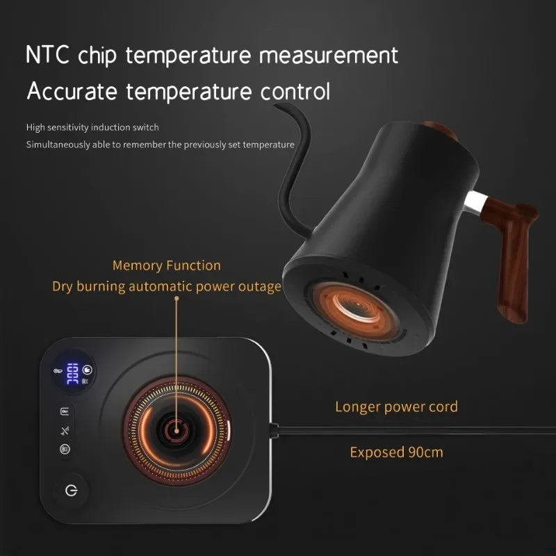 Easy Pour Gooseneck - Intelligent Constant Temperature Electric Kettle