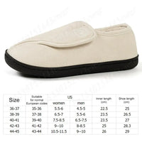 Comfy Suede Slippers for Diabetic Swollen Feet - Indoor/Outdoor