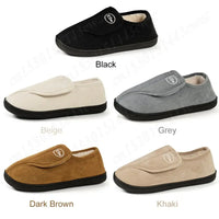 Comfy Suede Slippers for Diabetic Swollen Feet - Indoor/Outdoor